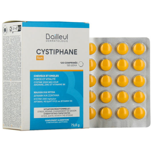 Cystiphane Fort cheveux et ongles - Situation réactionnelle