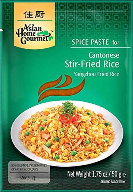 Asian Home Gourmet Kruidenpasta Kantonees Roerbak Rijst 50g