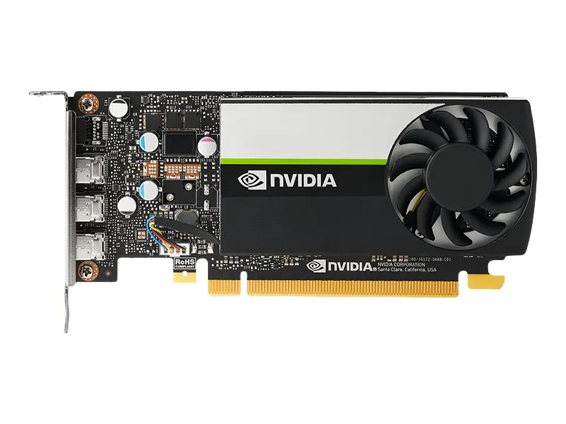 NVIDIA T400 4GB - Grafikkort - T400 - 4 GB GDDR6 - PCIe 3.0 x16 lavprofil - 3 x Mini DisplayPort - OEM