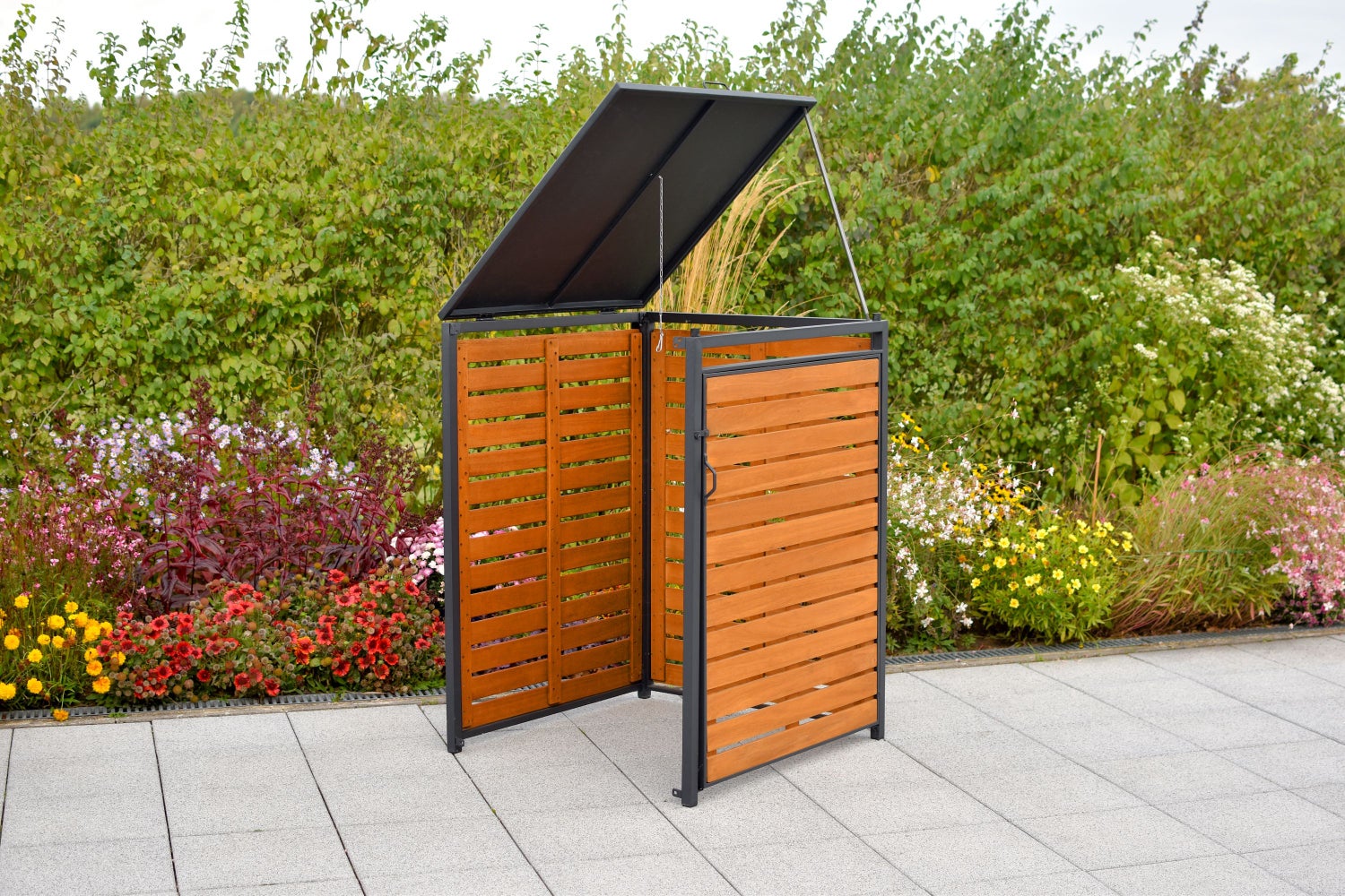 Afdekzeilverlenging, 80-120 liter, aluminium/eucalyptus