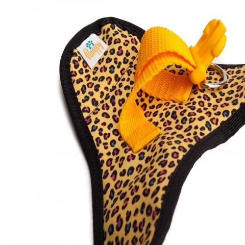Coleira para cães Pappy Yellow Leopard