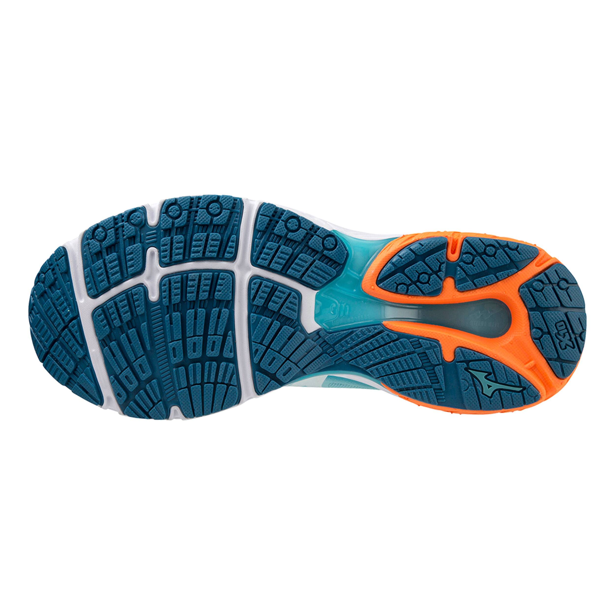 Mizuno Wave Prodigy 4 Chaussure De Running Sans Stabilisateurs Femmes - Bleu Clair , Blanc