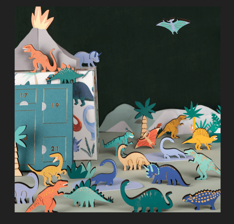 Meri Meri Dinosaur Julekalender