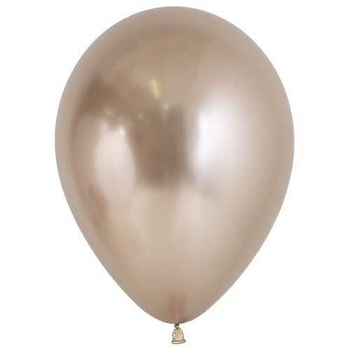 Sempertex ballonnen reflex champagne - 30 cm - 12st