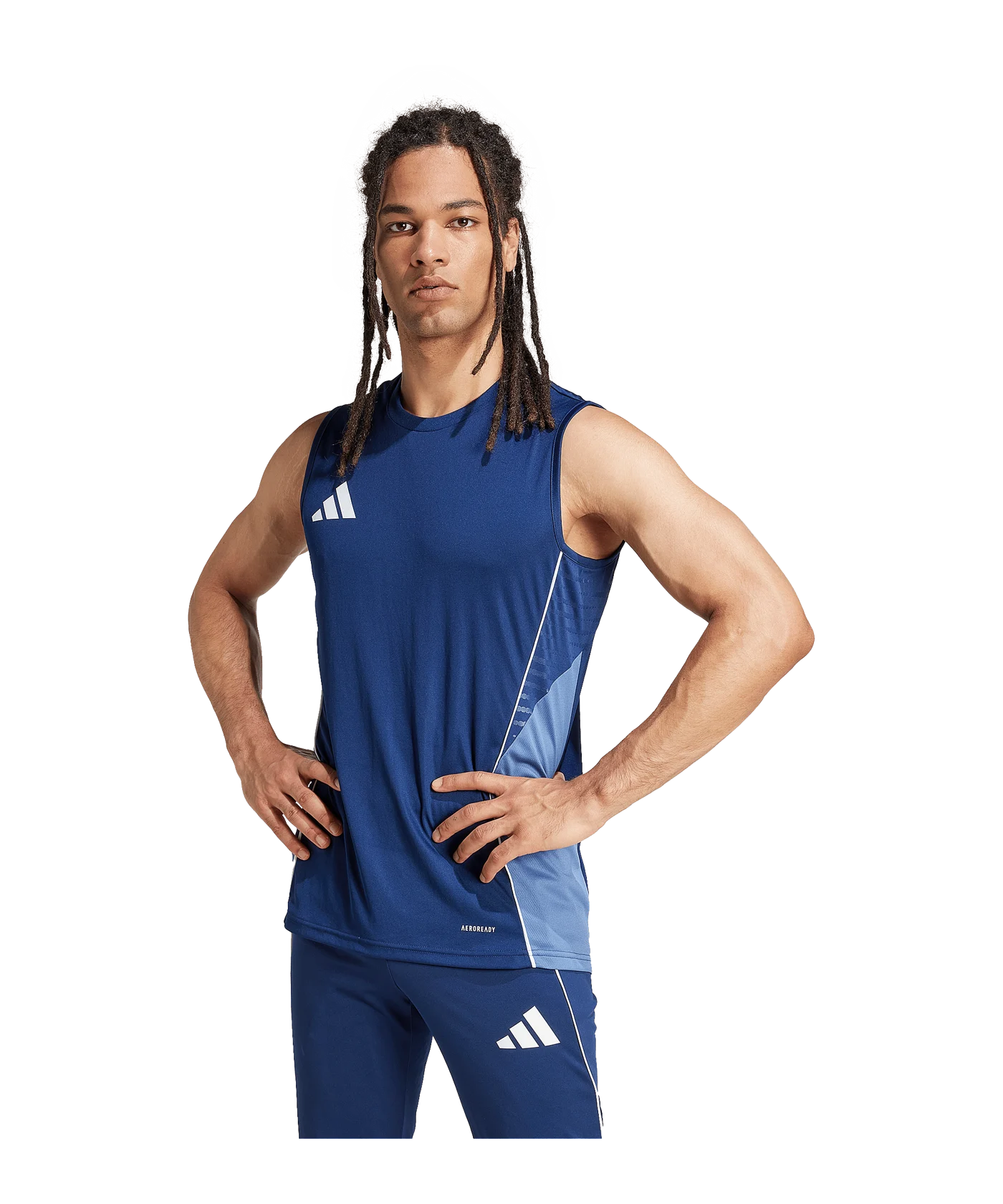adidas Tiro 25 Competition Tanktop Blau