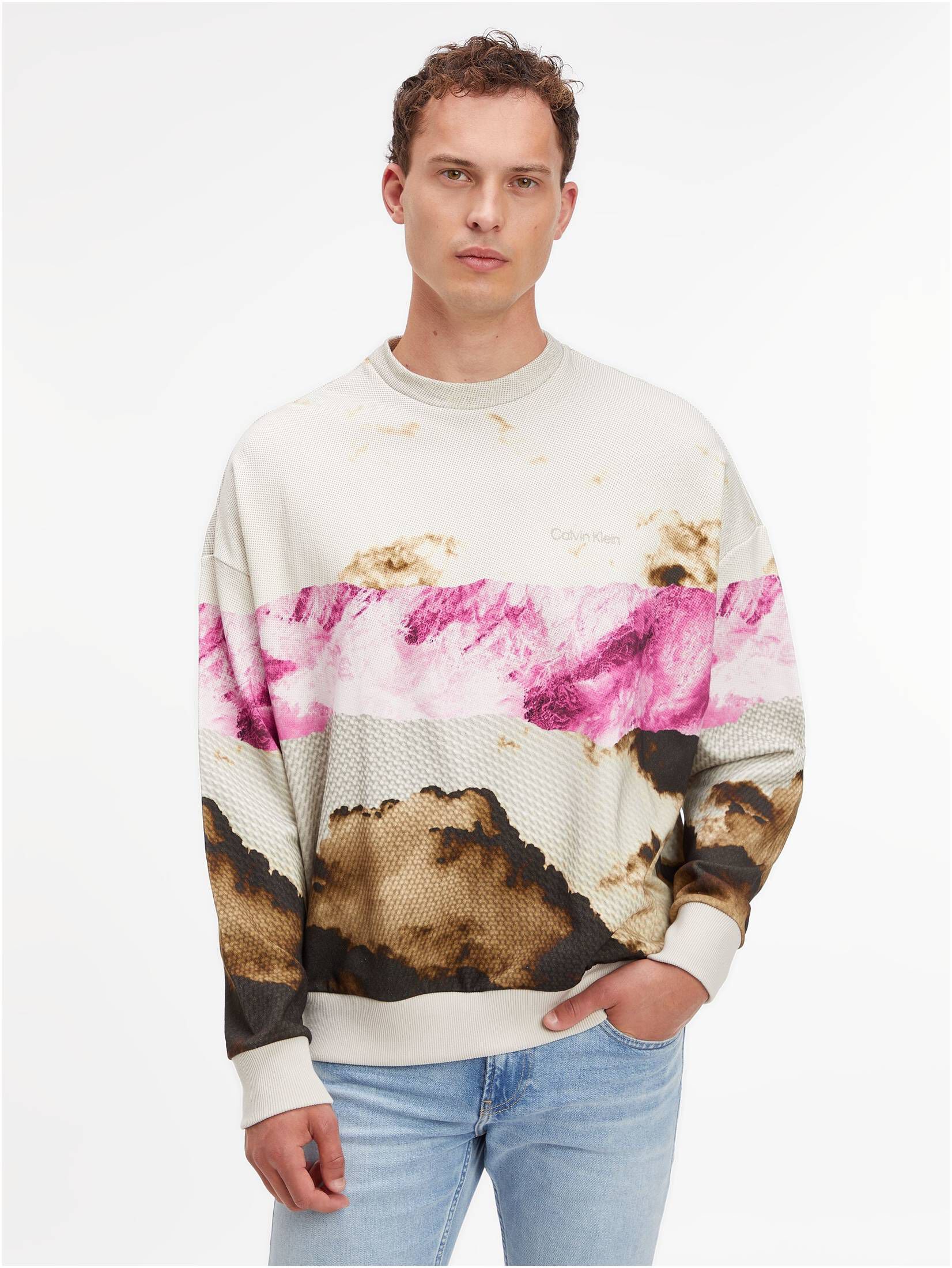 CALVIN KLEIN| Herren Sweatshirt OMBRE