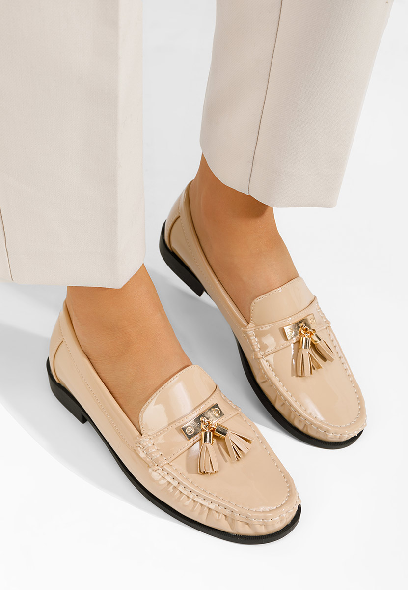 Loafers femme beige Dallas