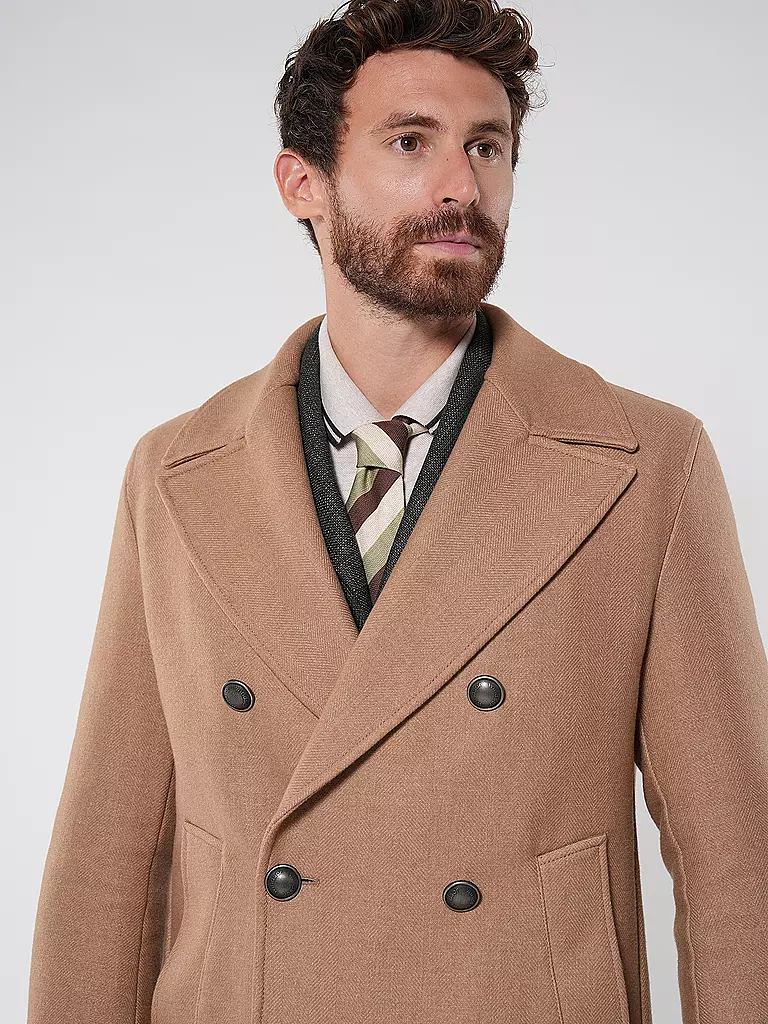 WINDSOR Wollmantel  beige