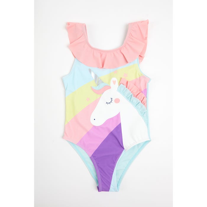 Veritas-Kids badpak eenhoorn volant