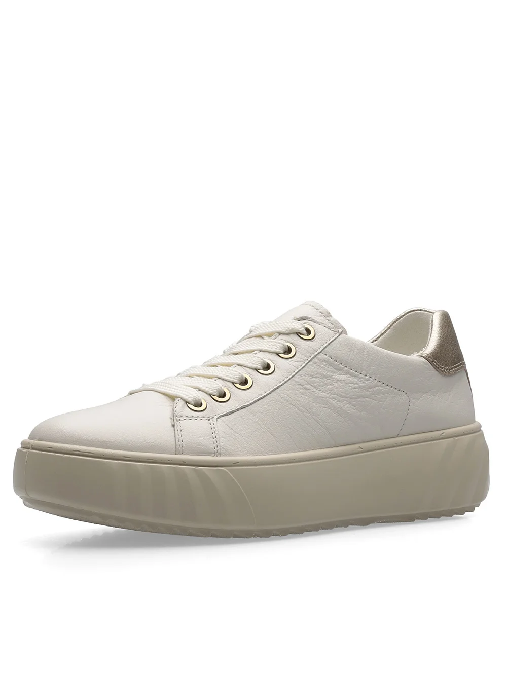 Sneaker Monaco cream platin
