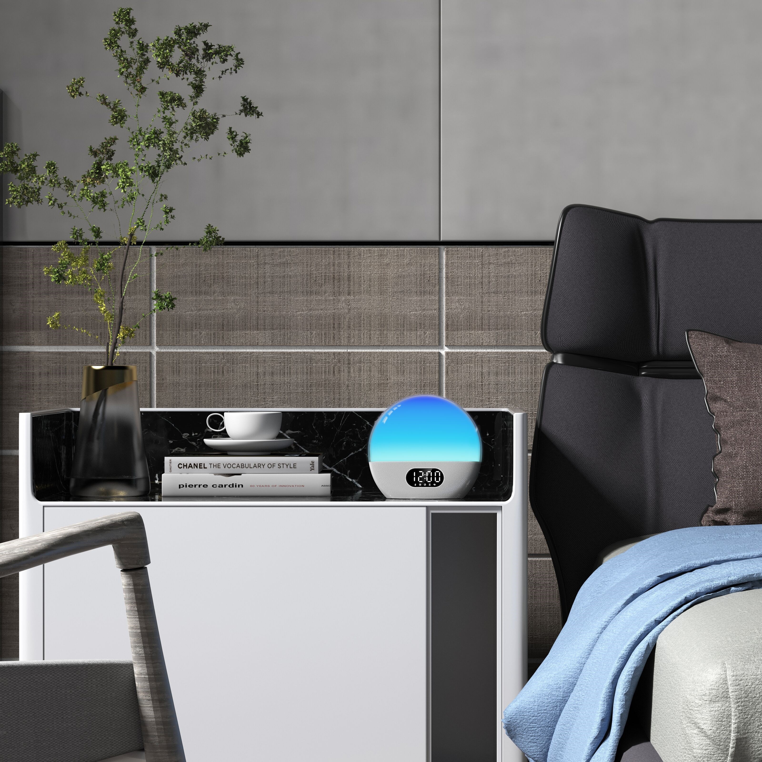 WiiM Wake-up light med vekkerklokke
