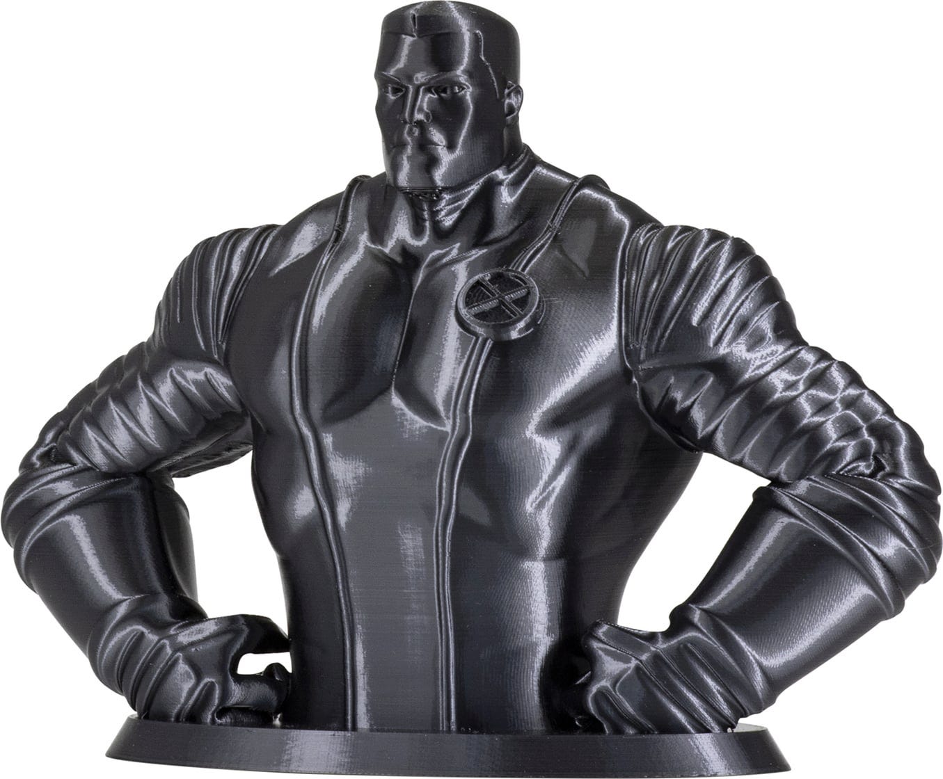 Extrudr  BioFusion Metallic Grey, 1,75 mm (800 g)    BIO Filament für eine tolle Optik in Grau