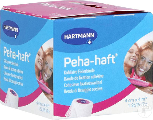 Hartmann Peha Haft Selfcare Bande De Fixation Cohesive 4cm x 4m 1 Pièce
