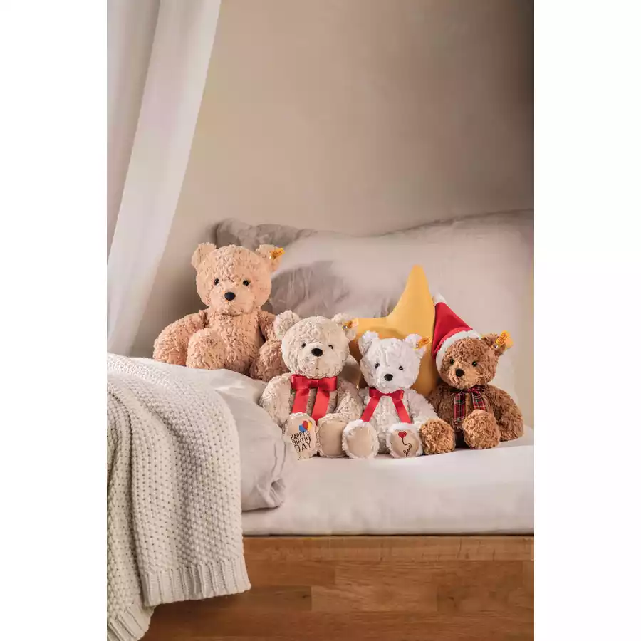 Steiff Soft Cuddly Friends Teddybär Jimmy braun Christmas, 30 cm