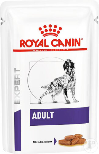 Royal Canin Veterinary Diet Expert Canine Adulte Tranches Fines En Sauce Sachets 12x100g