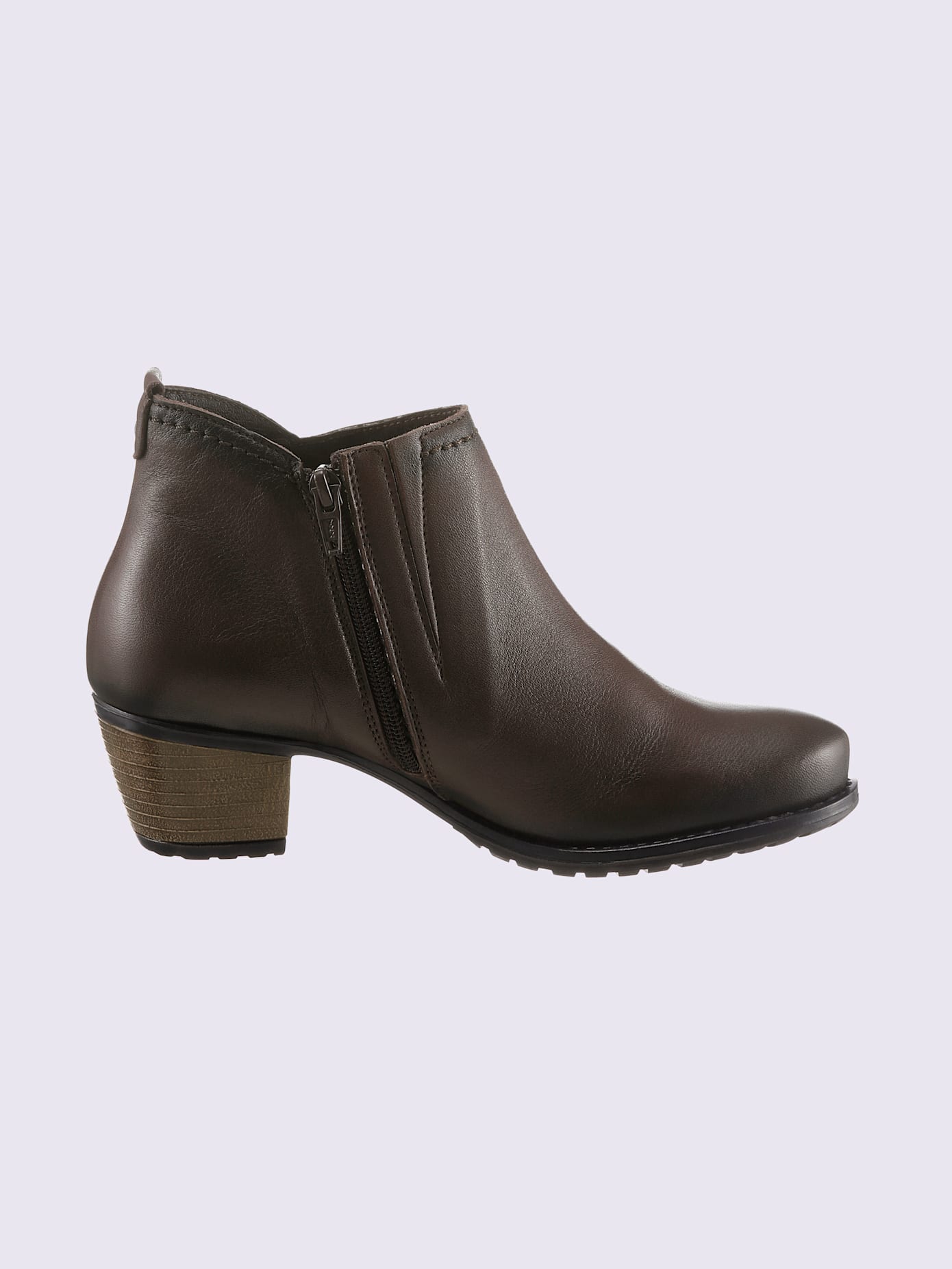 Bottines empiècements élastiques