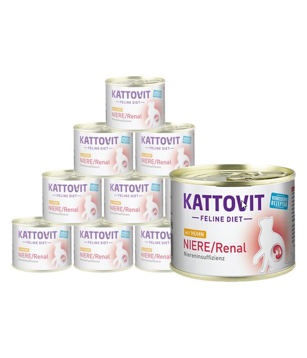 KATTOVIT Feline Diet Nassfutter für Katzen,