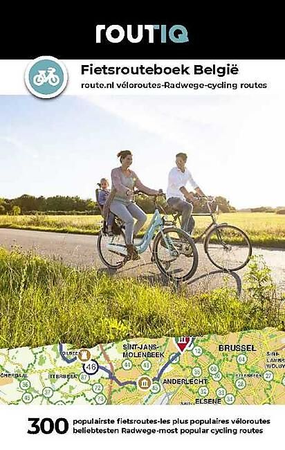 FALK - BELGIQUE ATLAS DES VELOROUTES 1 75 000