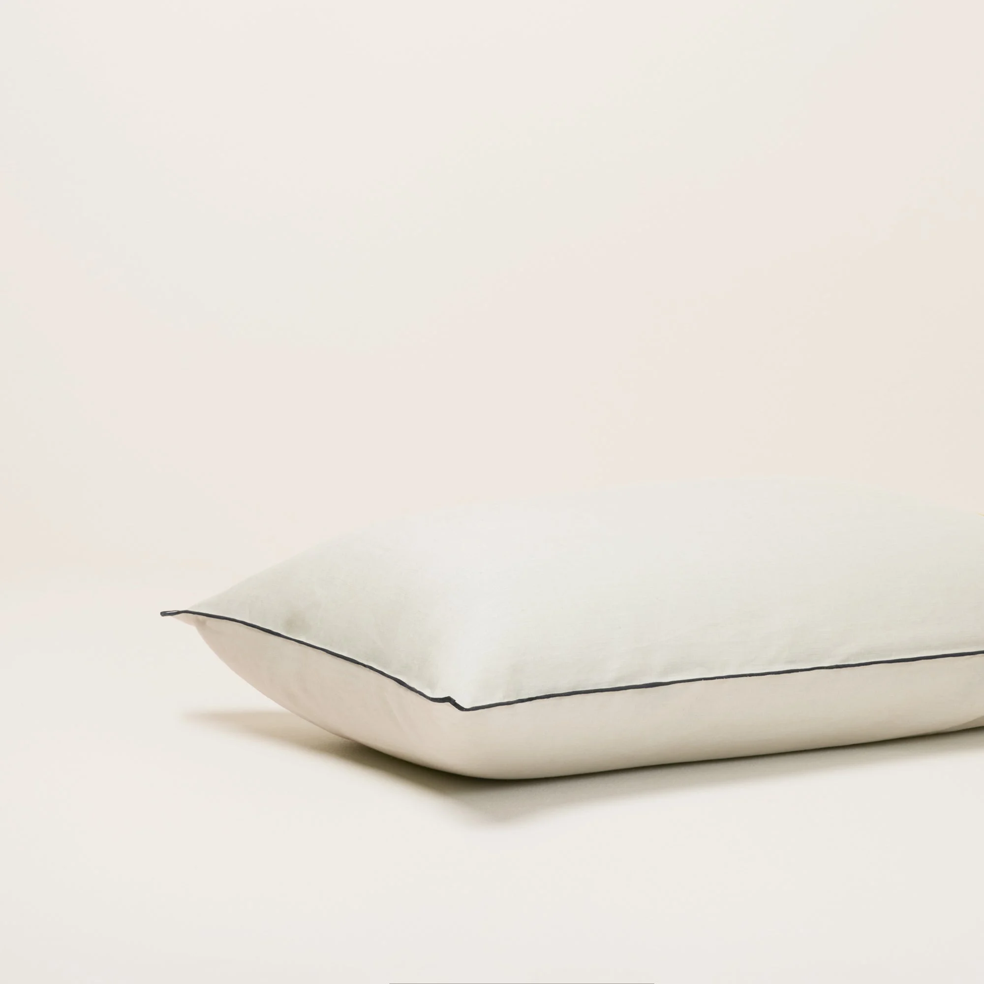 CARLINA - Lot de 2 taies d'oreiller | Beige