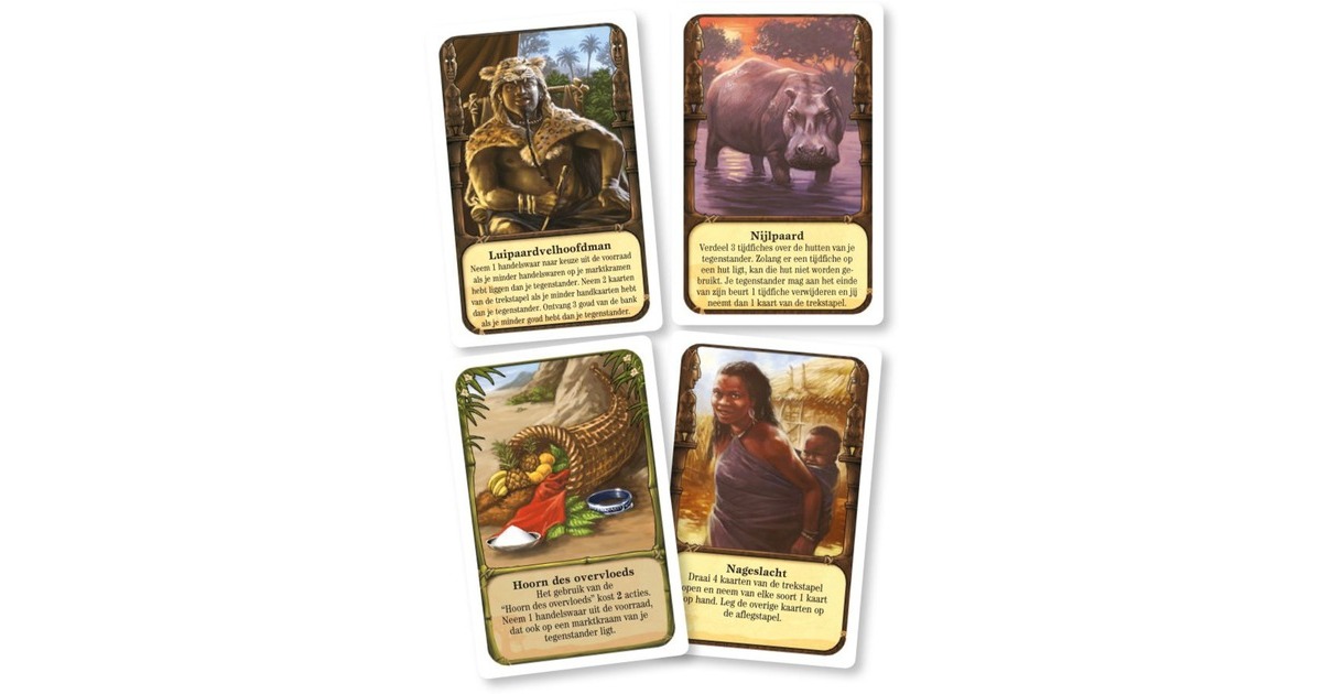 White Goblin GamesJambo: Nieuwe Avonturen en Ontmoetingen Kaartspel  (Uitbreiding, Nederlands, 2 spelers, 40 minuten, Vanaf 12 jaar)