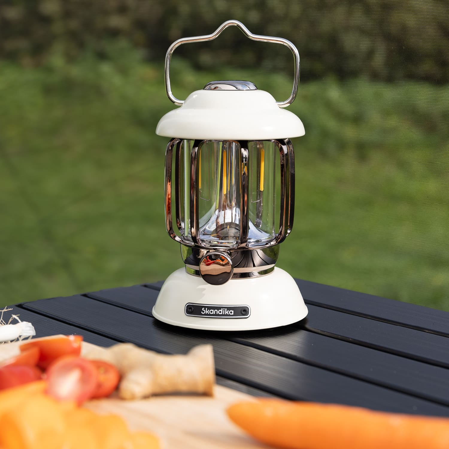 Skandika Forsol LED-lantaarn - White