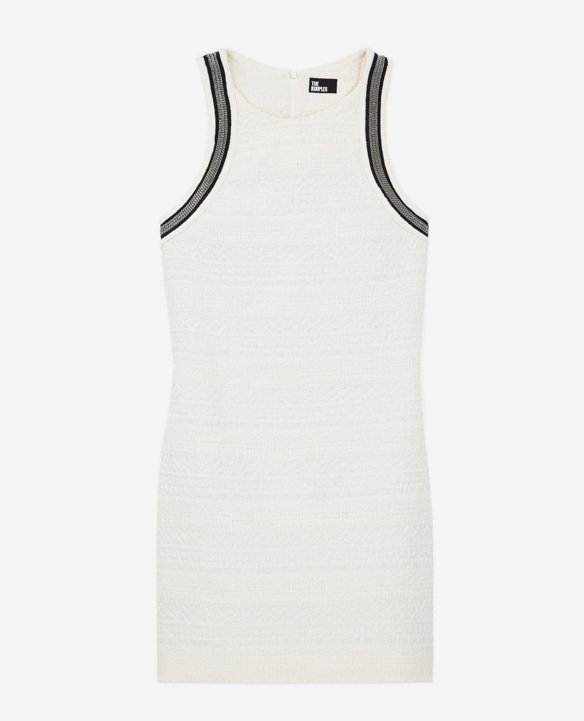 Robe courte écrue