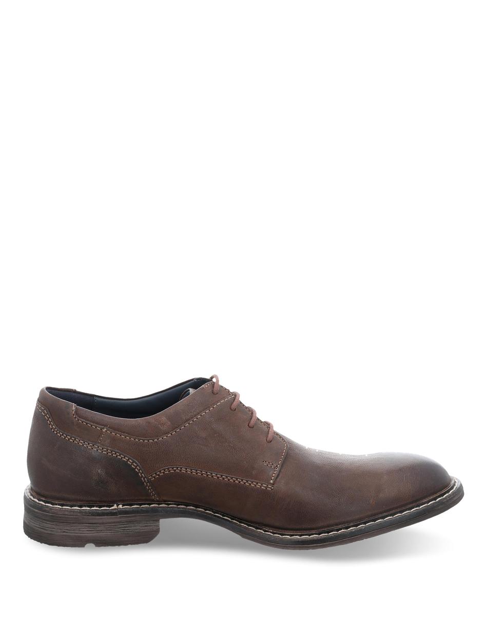 Halbschuh Earl 05, camel-kombi
