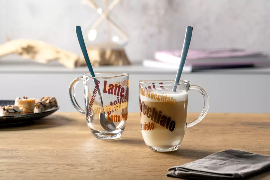Latte-Macchiato-Set Napoli 4tlg.