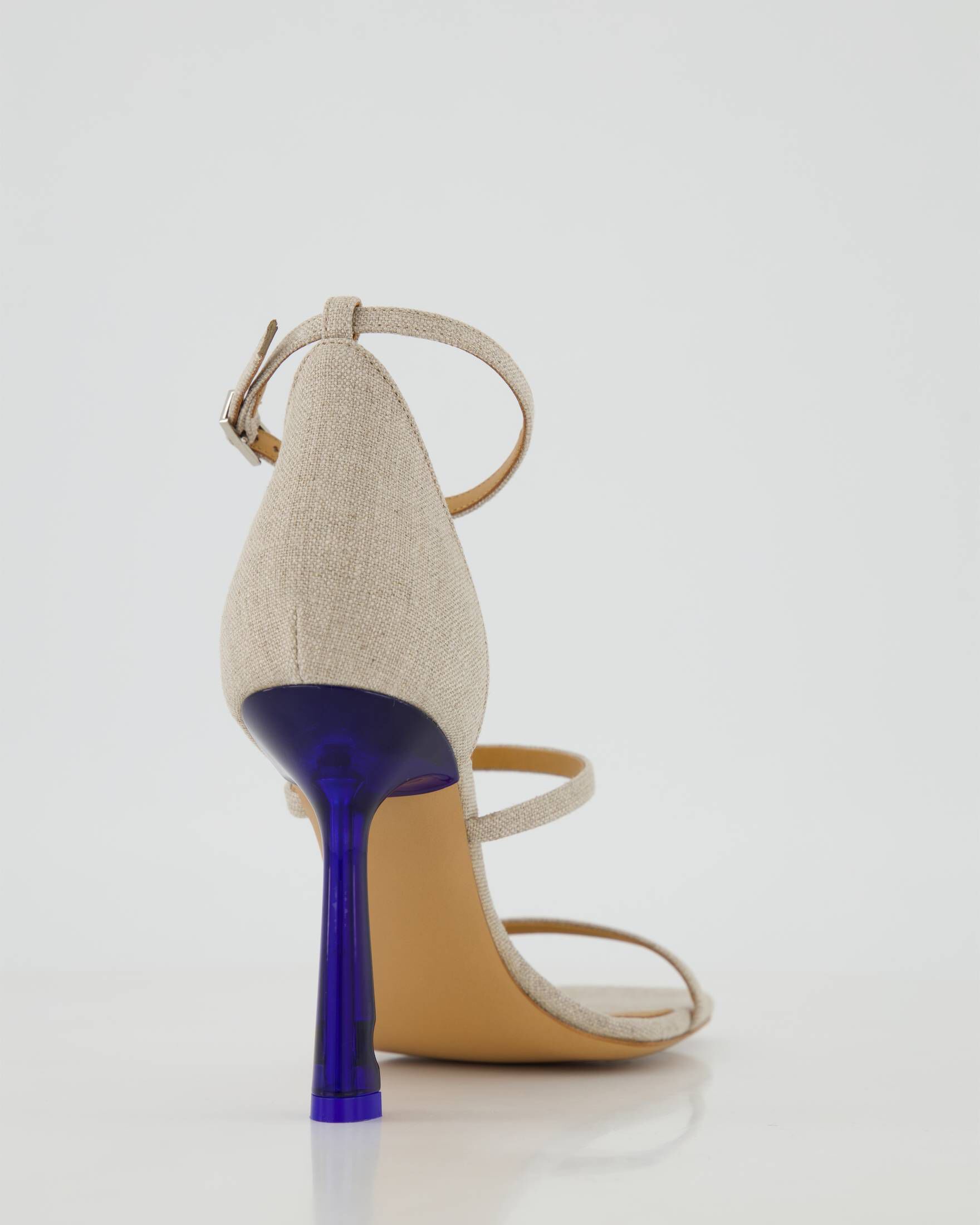 Off-White| Damen Sandaletten LOLLIPOP LINEN STRAPPY SANDAL