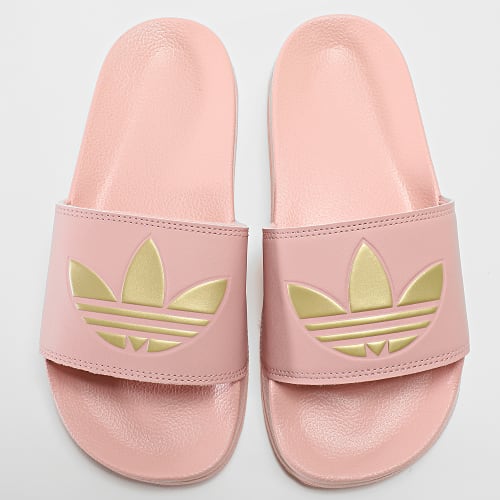 Claquettes Femme Adilette Lite GZ6198 Rose Doré