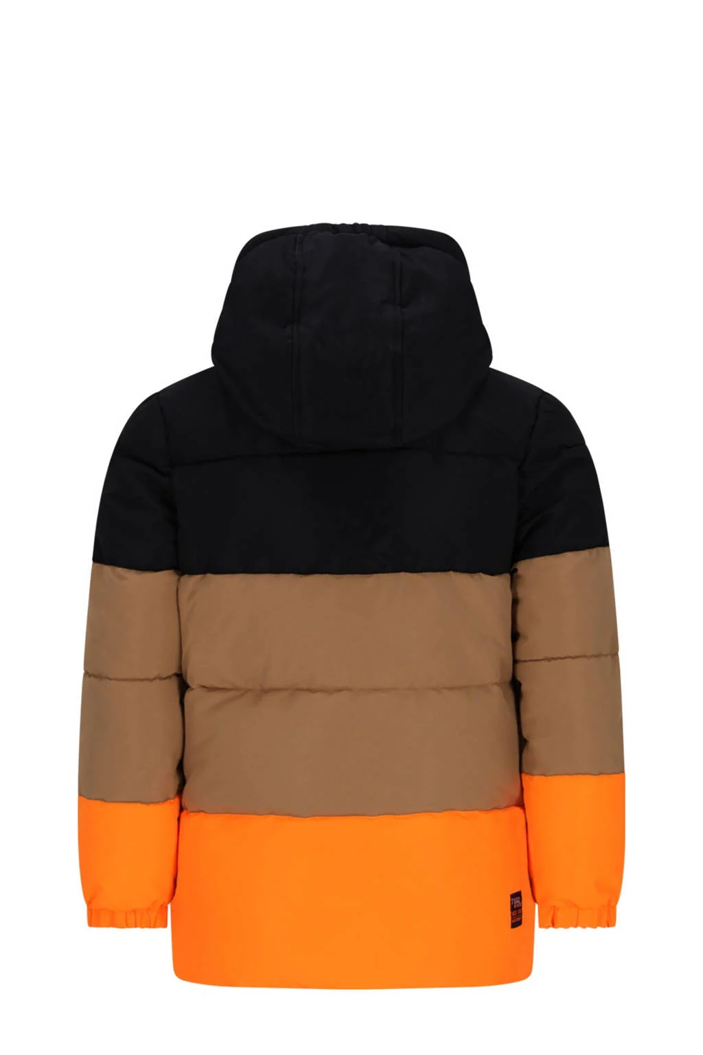 TYGO & vito gewatteerde jas winter oranje