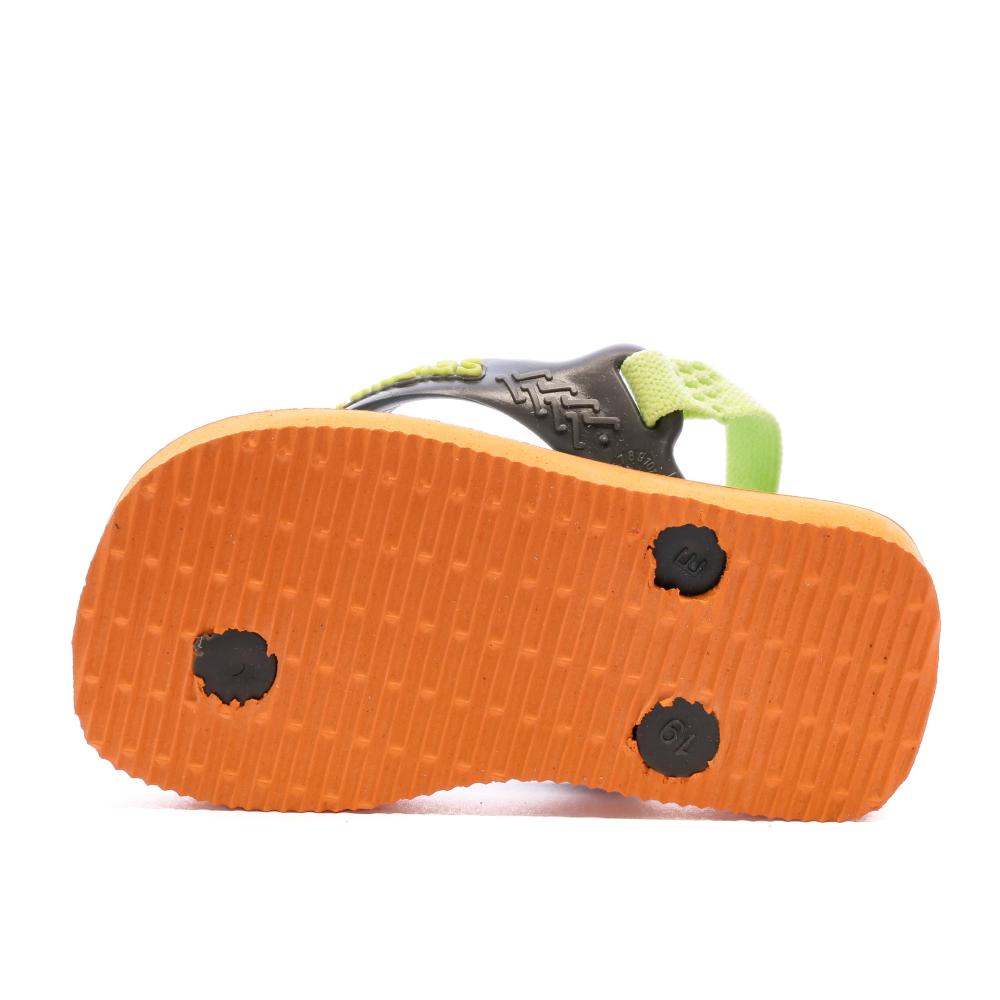 Havaianas Tongs Orange Garçon Havaianas Logomania