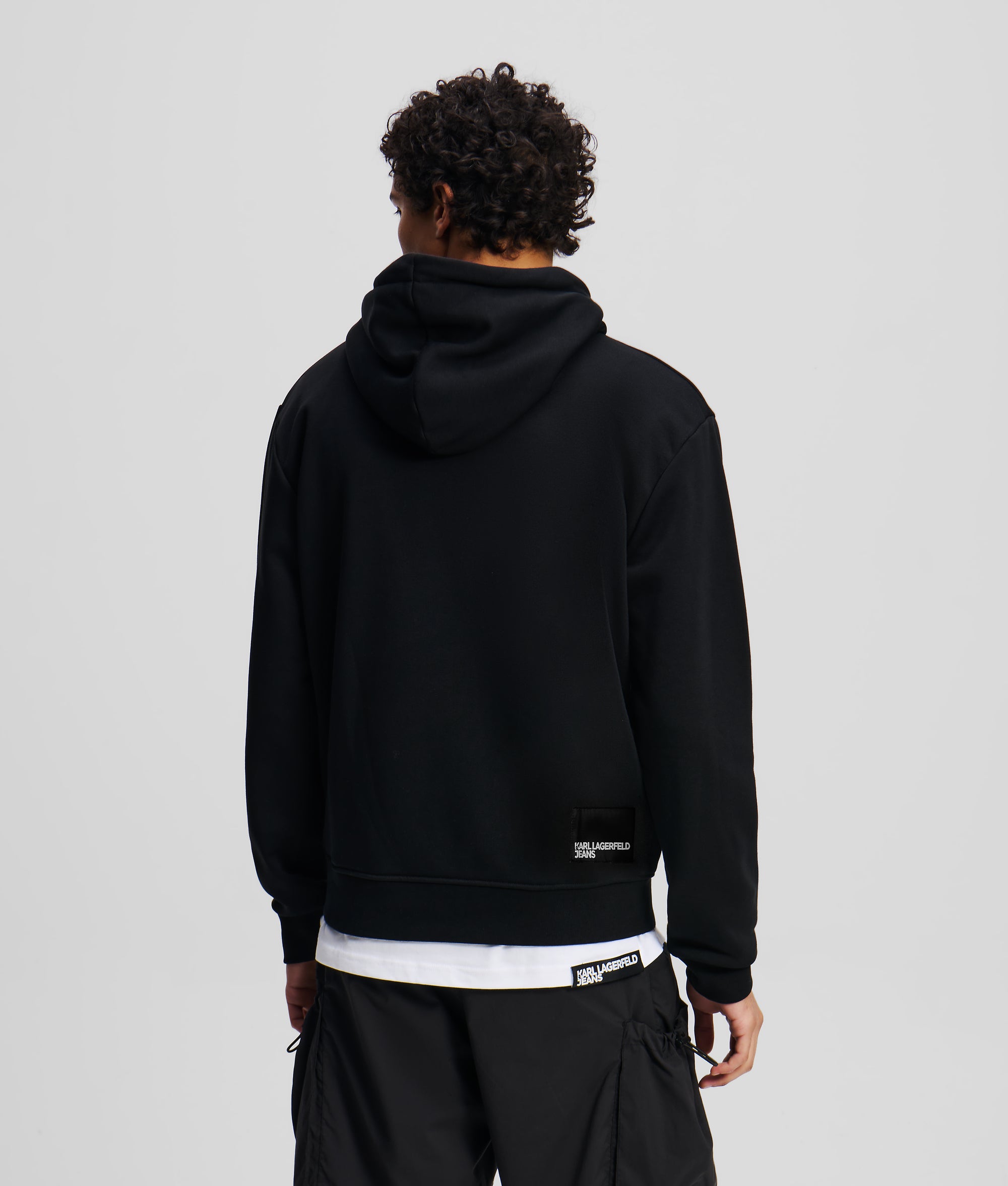 Hoodie met logo