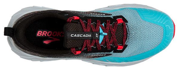 Chaussures Trail Brooks Cascadia 17 Bleu Rose Femme