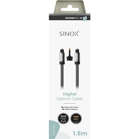 Sinox PRO X optisk digitalt kabel 1,5 meter