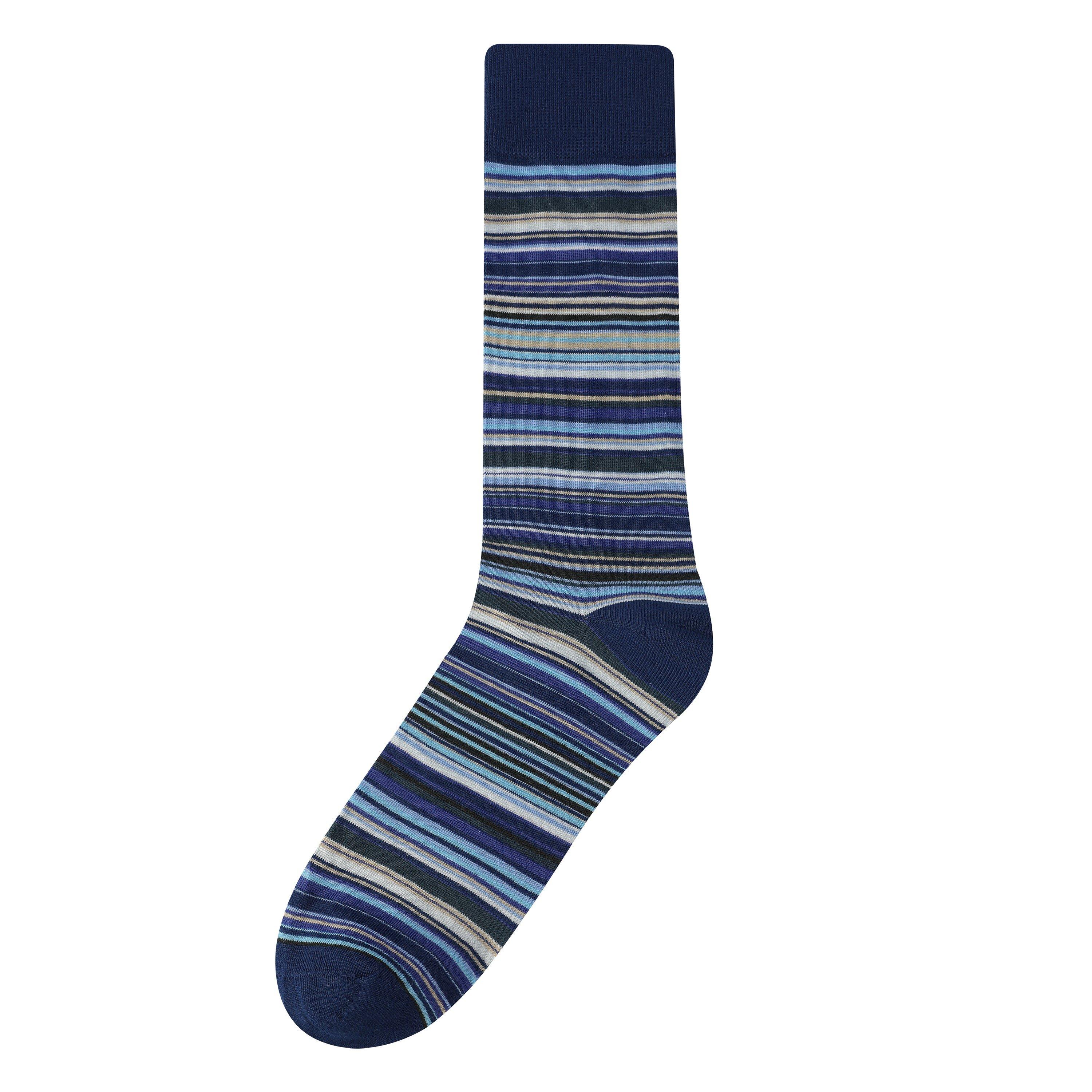 Firetrap 3pk Strip Sock Mens