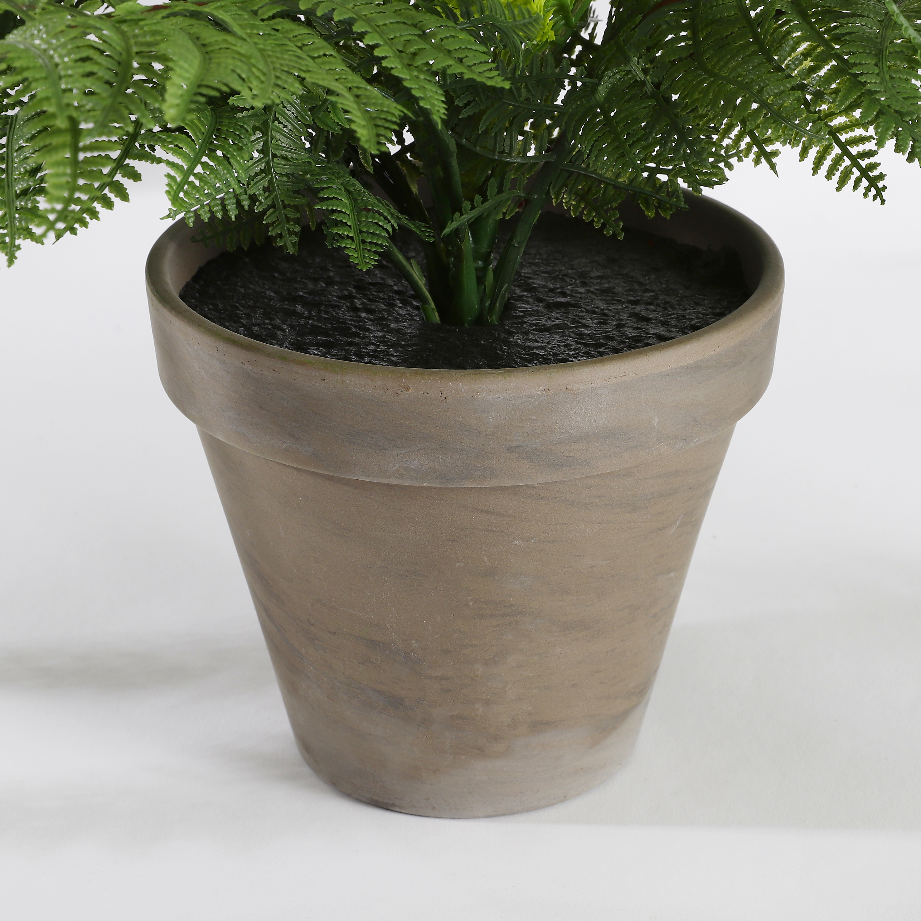 Mica decorations - fougère artificielle en pot h38