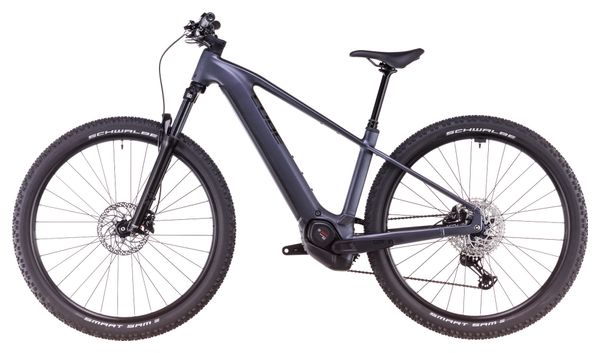 VTT Électrique Semi-Rigide Cube Reaction Hybrid Pro 800 Shimano Deore/Deore XT 12V 800 Wh 27.5'' Gris Metallic 2025