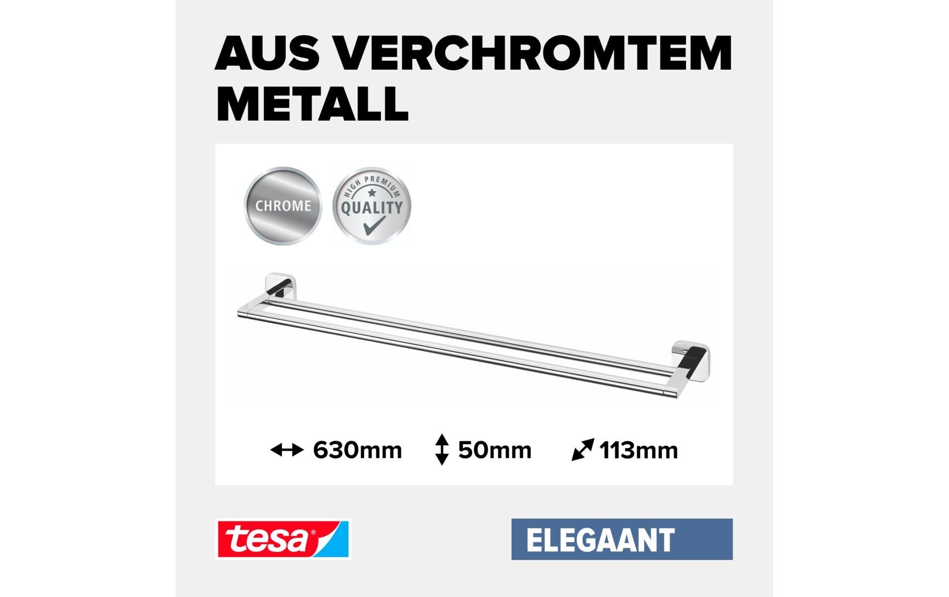 tesa Handtuchhalter »Elegaant«