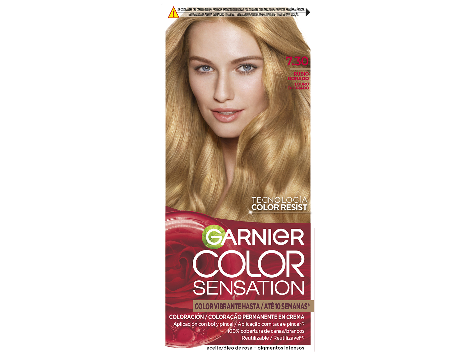 COLORAÇÃO COLOR SENSATION 7.3 LOURO DOURADO UN