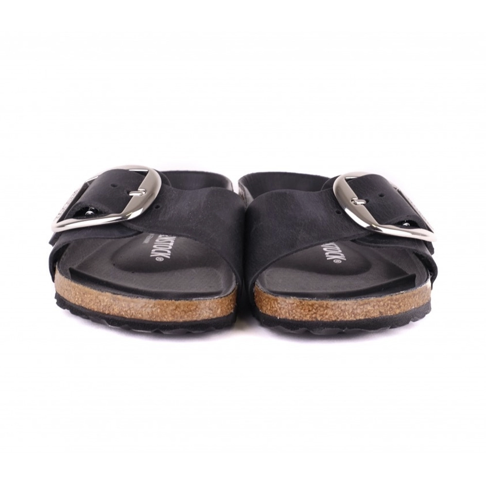 Birkenstock Madrid Big Buckle Sandalen Naturleder geölt