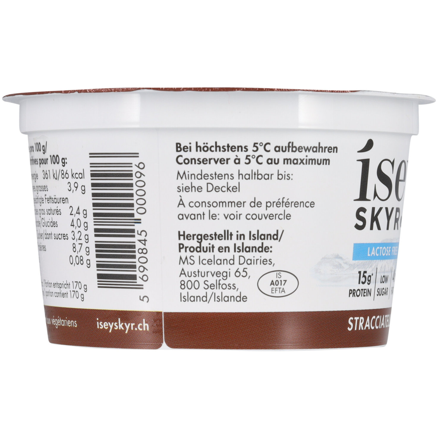 isey SKYR Stracciatella laktosefrei -