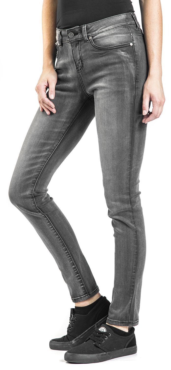 Skarlett Gris Délavé | RED by EMP Jean