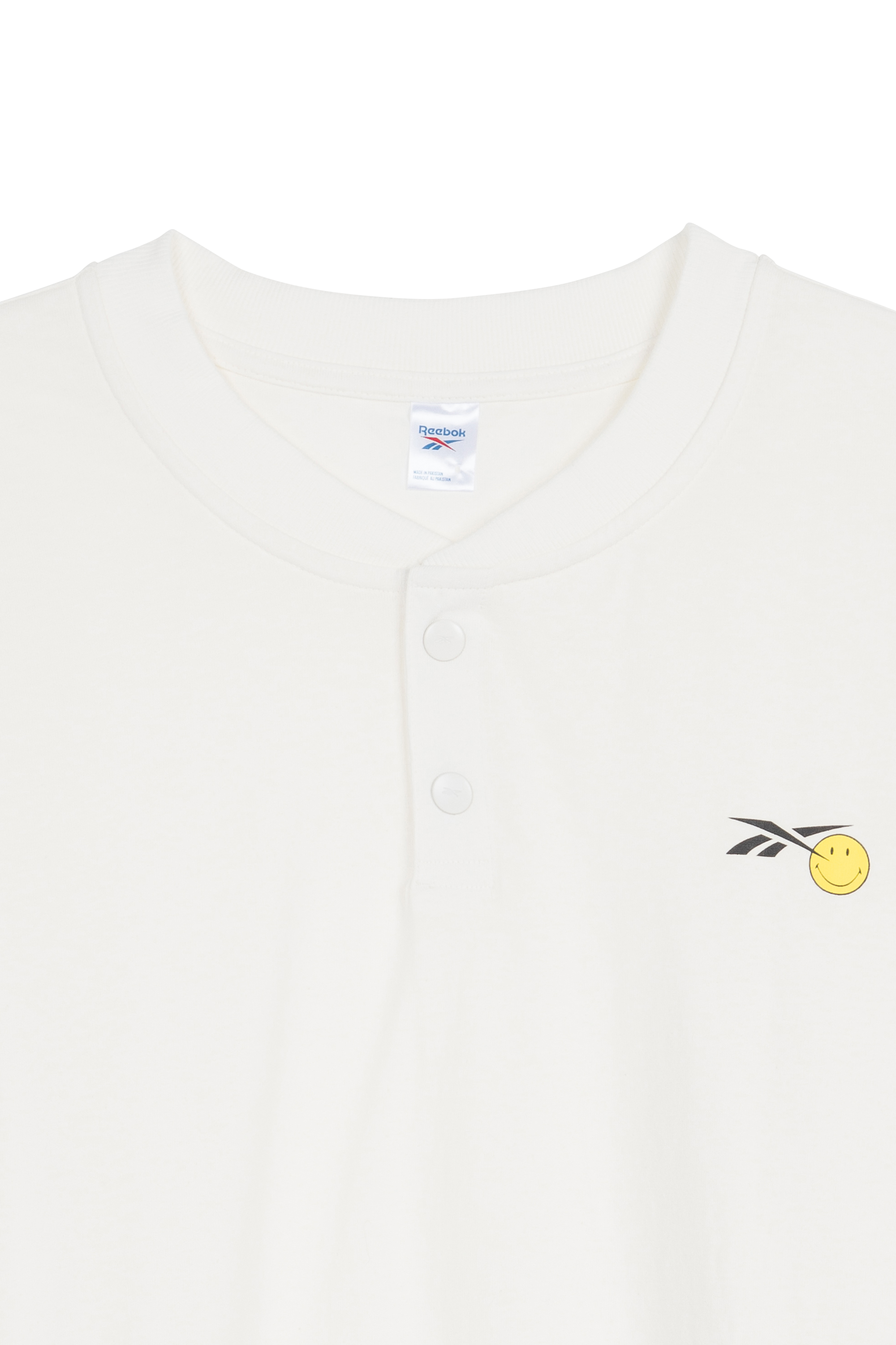 REEBOK Sweat SMILEY LS JERSEY CREW Beige