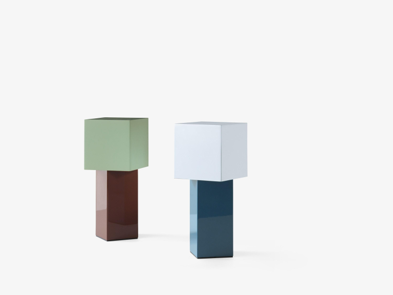 &tradition Pivot ATD7 tafellamp oplaadbaar Rusty Mint