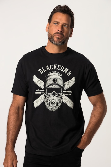 JAY-PI T-Shirt, Skiwear, Halbarm, Blackcomb Print