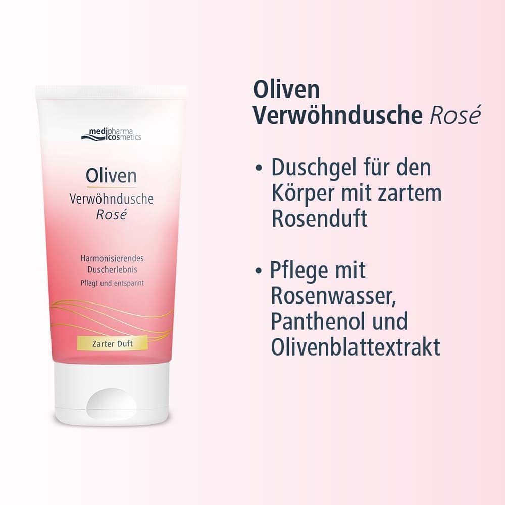 medipharma cosmetics Oliven Verwöhndusche Rosé