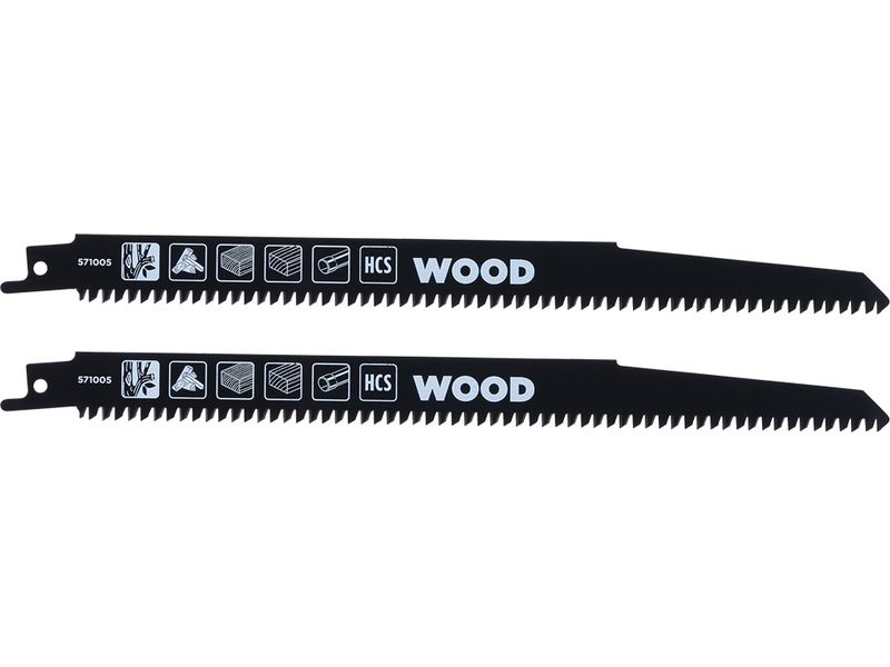 kwb Säbelsägeblätter-Set HCS Holz SB 2-tlg. Säbelsägeblatt-Set ideal für Holz und Grünholz