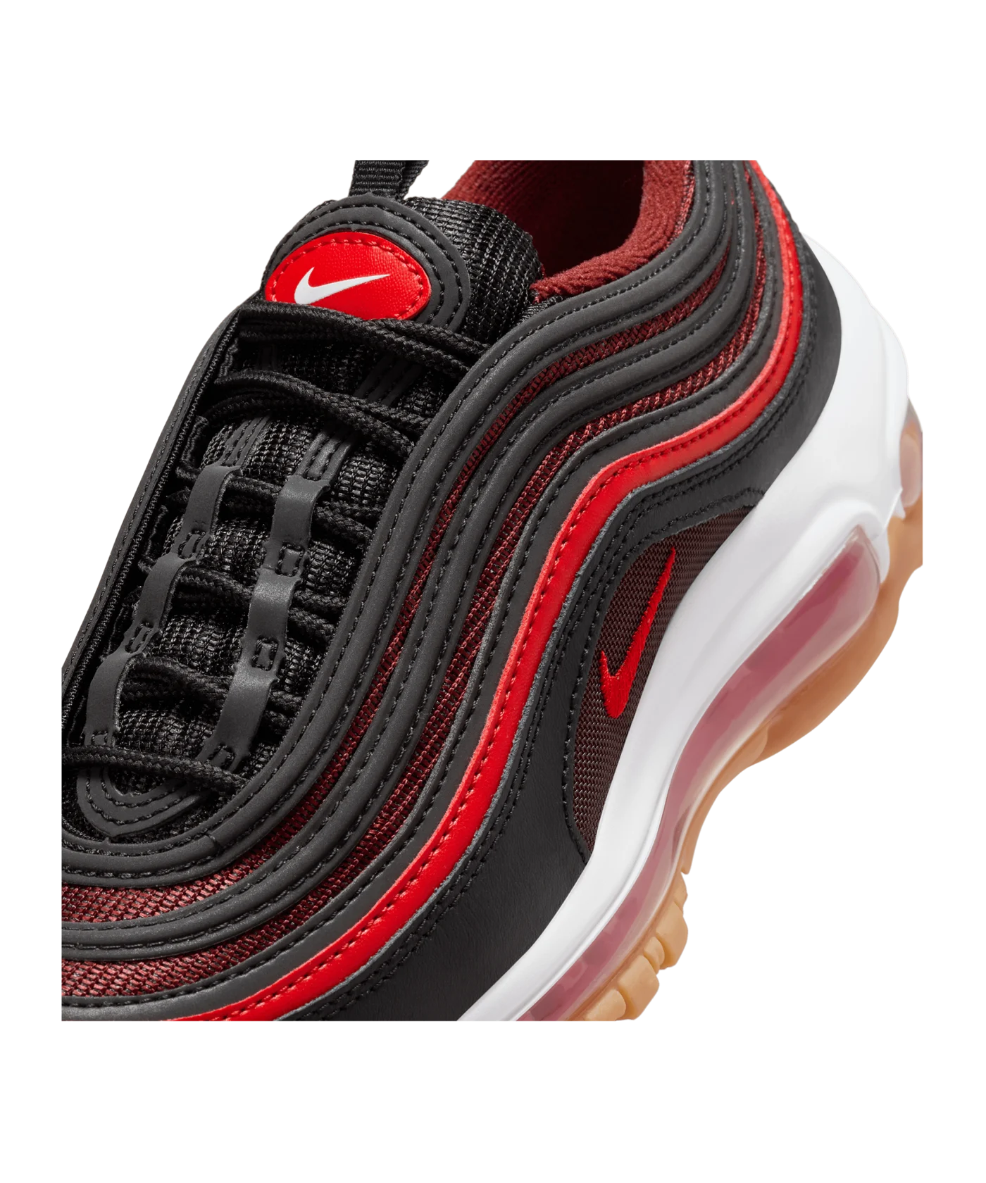 Nike Air Max 97 Kids Schwarz Rot F034