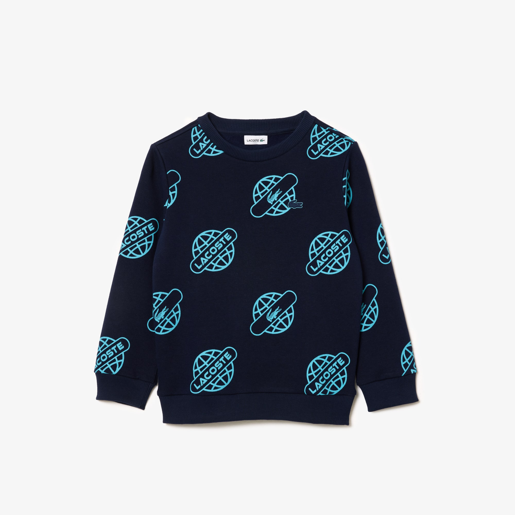 Sweatshirt avec imprimé contrasté Pullovers & Sweatshirts - Bleu - Lacoste - Enfant